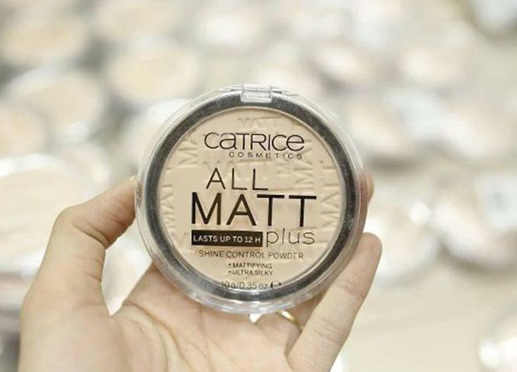 Phấn phủ Catrice All Matt Plus Shine Control Powder 10g mẫu mới